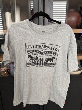 Levi's Gray Graphic Short Sleeve T-Shirt